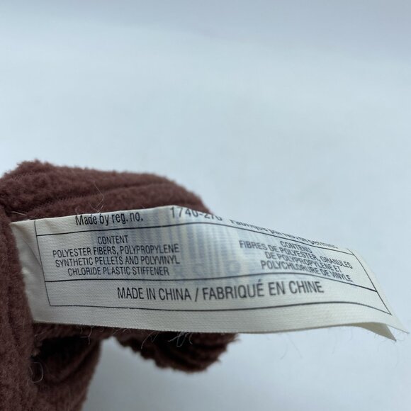 Littlest Pet Shop VIP Brown Monkey Plush Stuffed Animal 2007 Hasbro LPS Collar - Picture 10 of 14